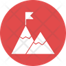 mountain climbing logos