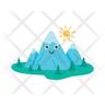 icon for mountain