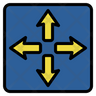 direction navigation logos