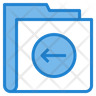move folder logo