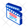 icon for movie clap