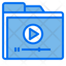 free entertainment folder icons