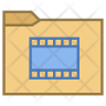 movies folder symbol