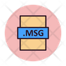 msg icons