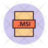 msi file icon png