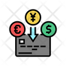 multi currency icon png