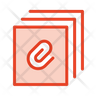 icon for multiple document