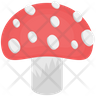 mushroom plant icon
