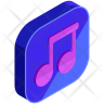 icon music media
