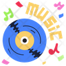 music cd emoji