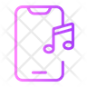 music ringtone logo