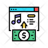 music subscription icon png