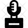 music trophy icon