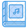 icon for music study music book