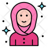 icons of muslim girl