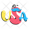mustaches icon svg