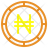 icon for naira coin