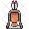 icon native man