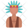 native man symbol