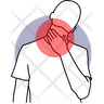 neck pain icons