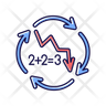 icon for negative synergy
