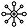 connection nodes icon png