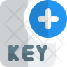 icons of add key