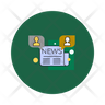 technology news symbol