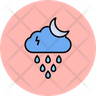 night rain logo