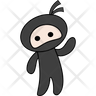 icon ninja sticks