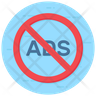 no ads icon png