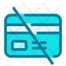 icons of no credit card