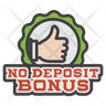 no deposit bonus icons