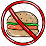 icon for no junk food