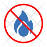fire ban icons free