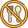 icon prohibited food