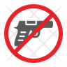 no gun icon png