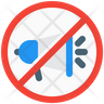 icon for no loud noises