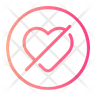 forbidden love icon