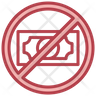 no money laundering icon png