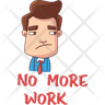 no work icons