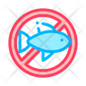 no seafood icon png