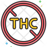 no thc symbol