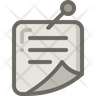 note list icon