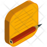 note tick logo
