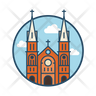 free notre-dame icons