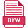 nrw file icons free