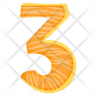 number 3 logo