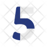 five number icon png