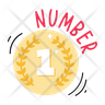 icons for number one